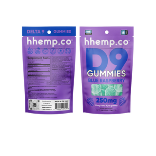 hhemp.co - 10ct Delta 9 25mg Gummies