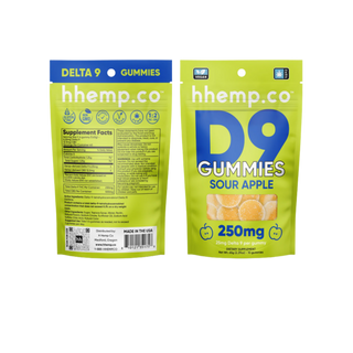 hhemp.co - 10ct Delta 9 25mg Gummies