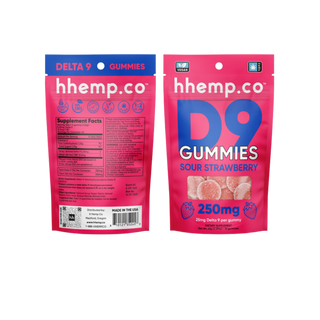 hhemp.co - 10ct Delta 9 25mg Gummies