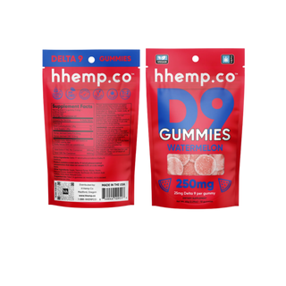 hhemp.co - 10ct Delta 9 25mg Gummies