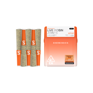 Sherbinskis - 2.5G THCA Live Resin Infused Joints (5ct - 0.5g )