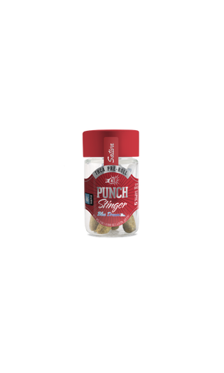 PUNCH - Stinger THCa 5ct 0.5g Infused / Keifed Prerolls