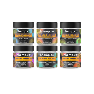 hhemp.co - 3.5g THCp Moonrocks Jar