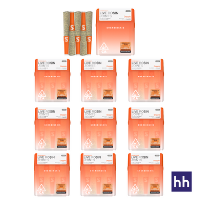 Sherbinskis - 2.5G THCA Live Resin Infused Joints (5ct - 0.5g )