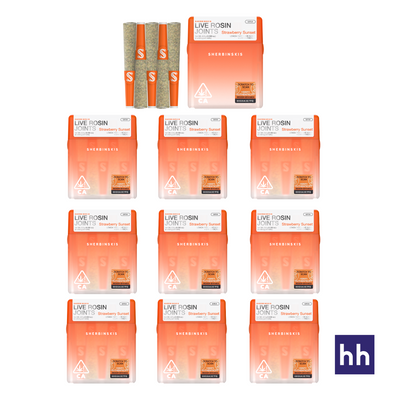 Sherbinskis - 2.5G THCA Live Resin Infused Joints (5ct - 0.5g )
