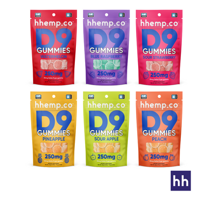 hhemp.co - Delta 9 25mg 10pk Gummies