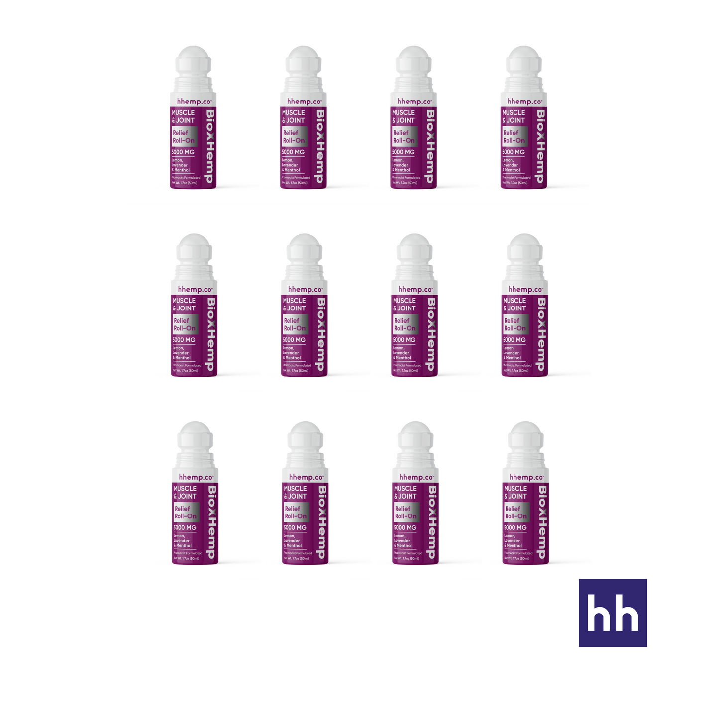 BioXHemp - Muscle & Joint Relief Cream & Roll-On