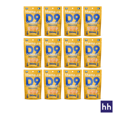 hhemp.co - Delta 9 25mg 10pk Gummies