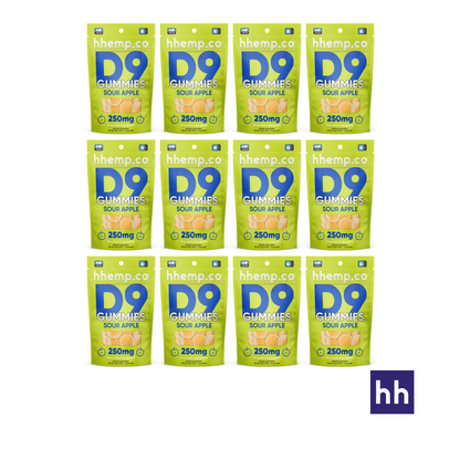 hhemp.co - Delta 9 25mg 10pk Gummies