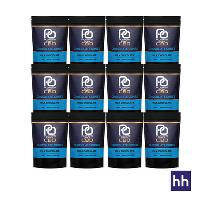 Players Only CBD - 4ct Chocolate Cones