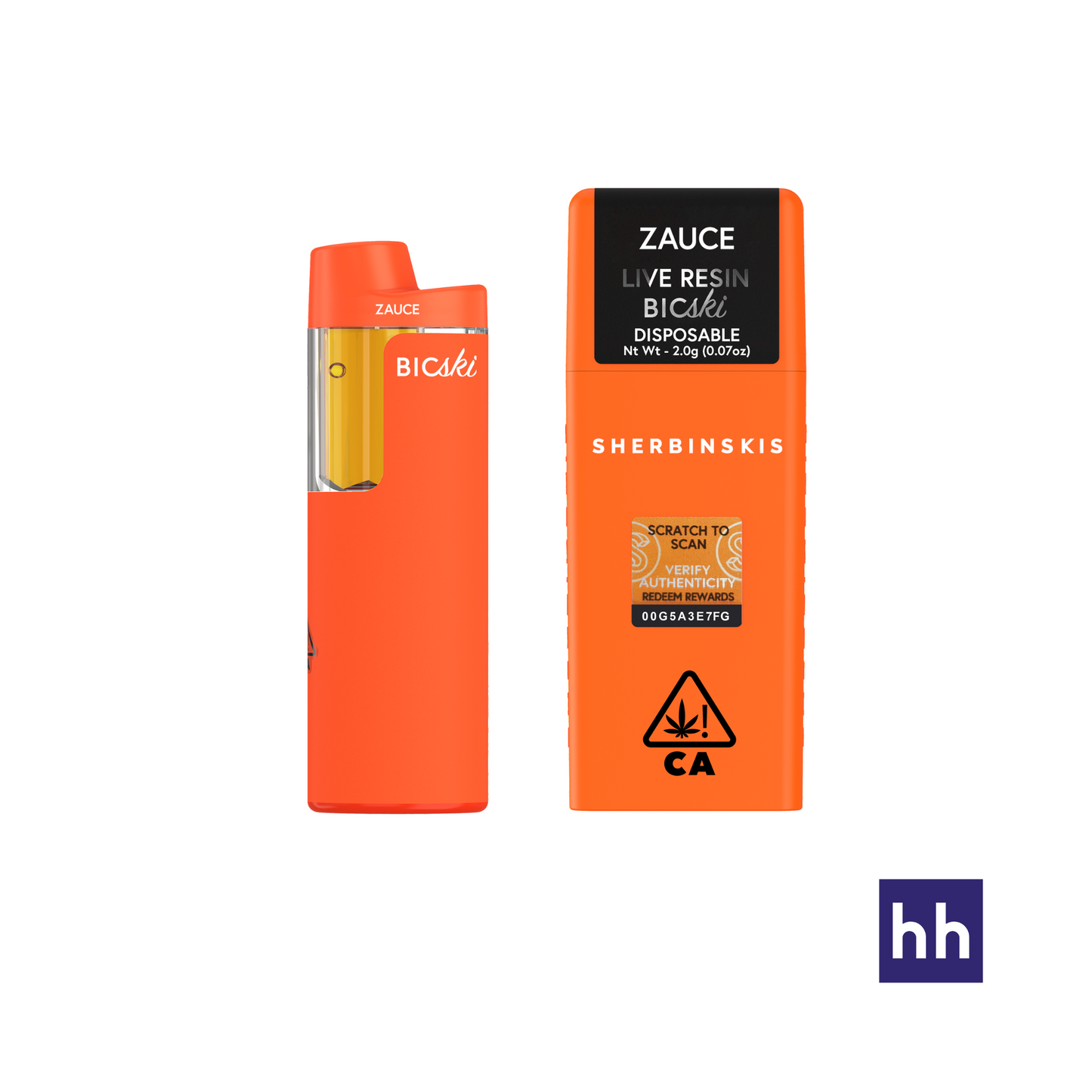 Sherbinskis - 2G THCA Live Resin Disposable