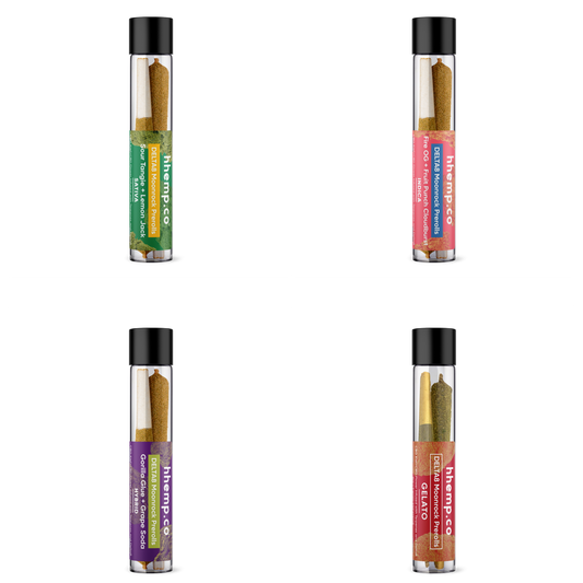 hhemp.co Delta 8 Moonrock Prerolls 2ct - (Unit) - hhemp.co Wholesale 