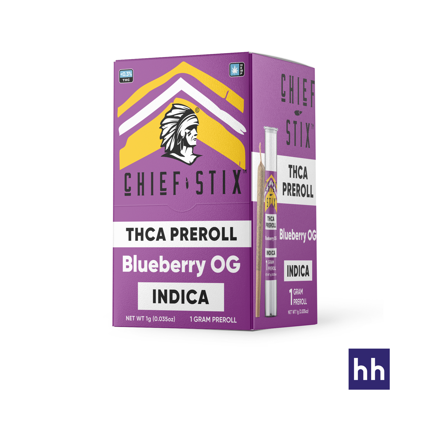 Chief Stix - THCa 1g Prerolls