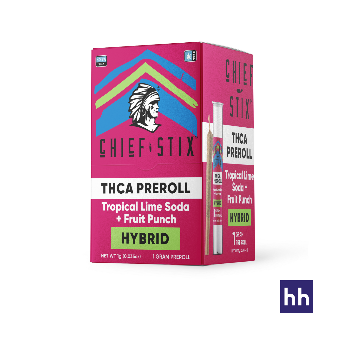 Chief Stix - THCa 1g Prerolls