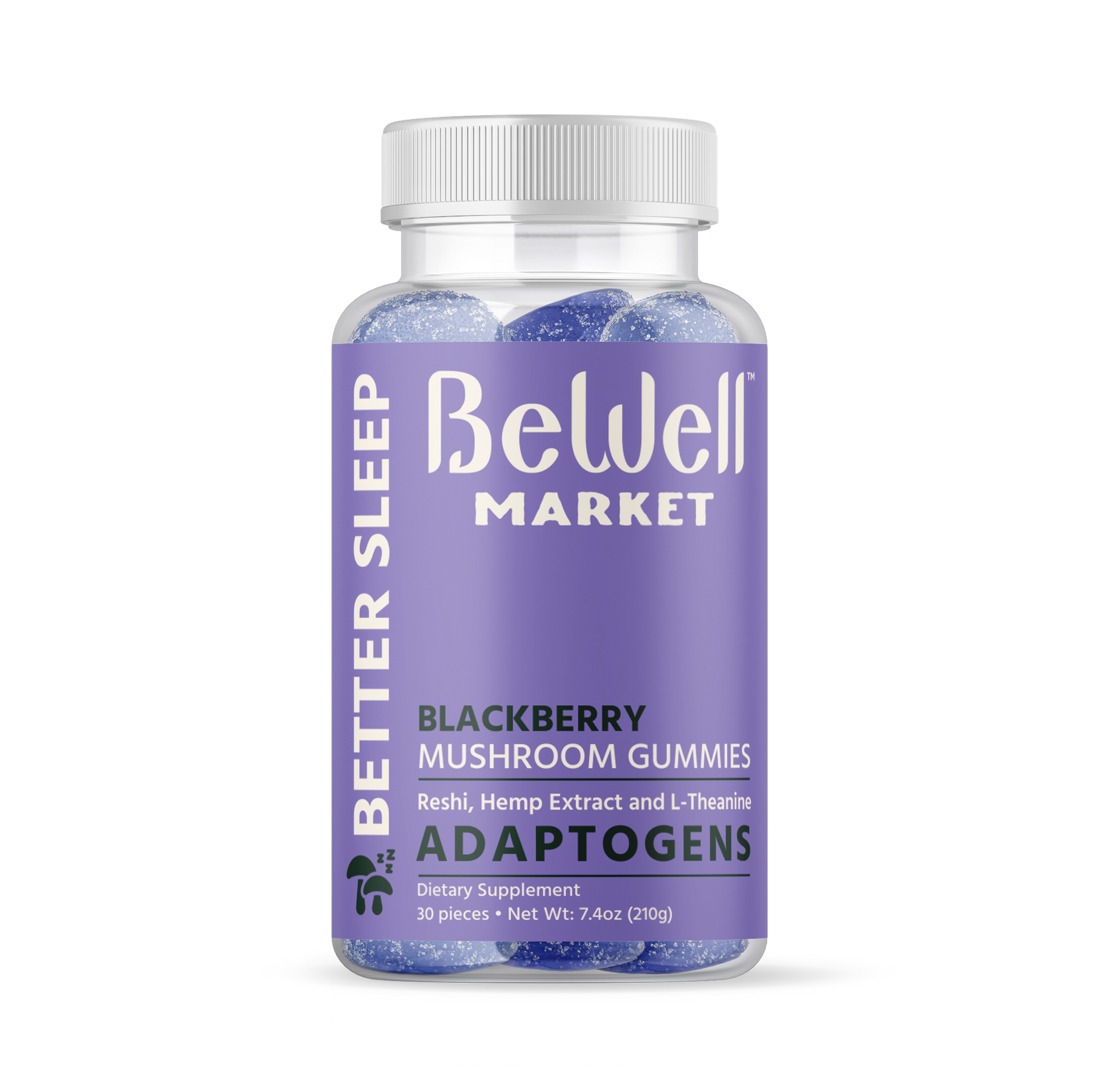 BeWell Mushroom Adaptogens Gummies - (Unit) - hhemp.co Wholesale 