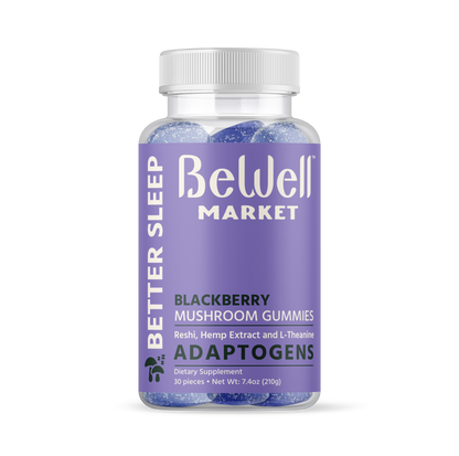 BeWell Mushroom Adaptogens Gummies - (Unit)