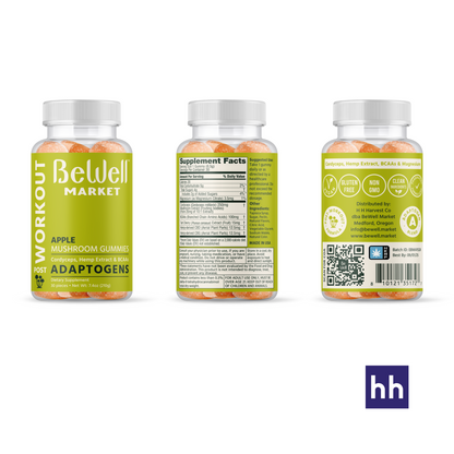 BeWell Mushroom Adaptogens Gummies - (Unit)