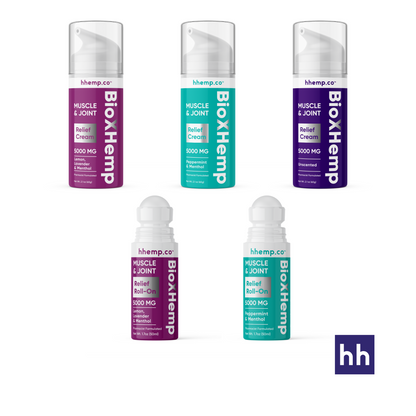 BioXHemp - Muscle & Joint Relief Cream & Roll-On
