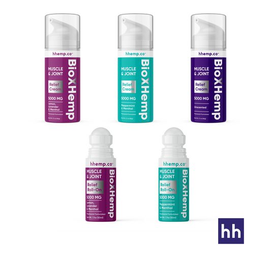 BioXHemp - Muscle & Joint Relief Cream & Roll-On