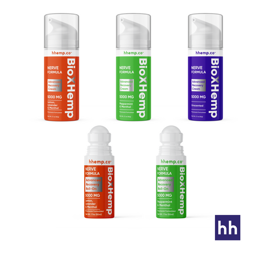 BioXHemp - Nerve Formula Advanced Recovery Cream & Roll-On