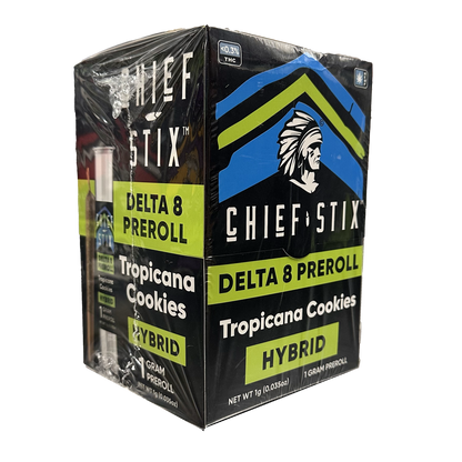 Chief Stix Delta 8 1g Prerolls - (50ct Box)