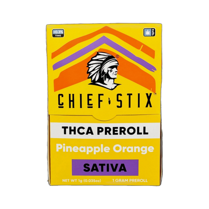 Chief Stix THCa 1g Prerolls - (50ct Box)