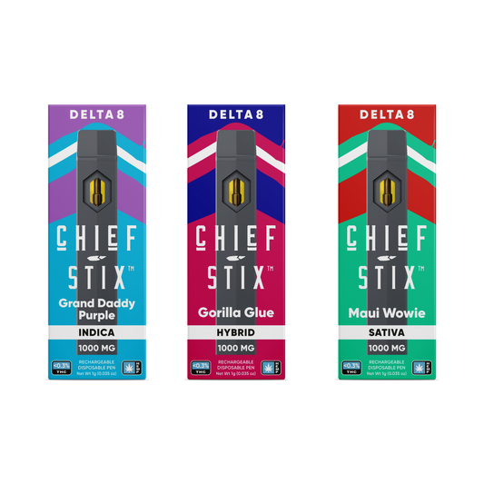Chief Stix Delta 8 1g Disposable Vape - (10ct Box)