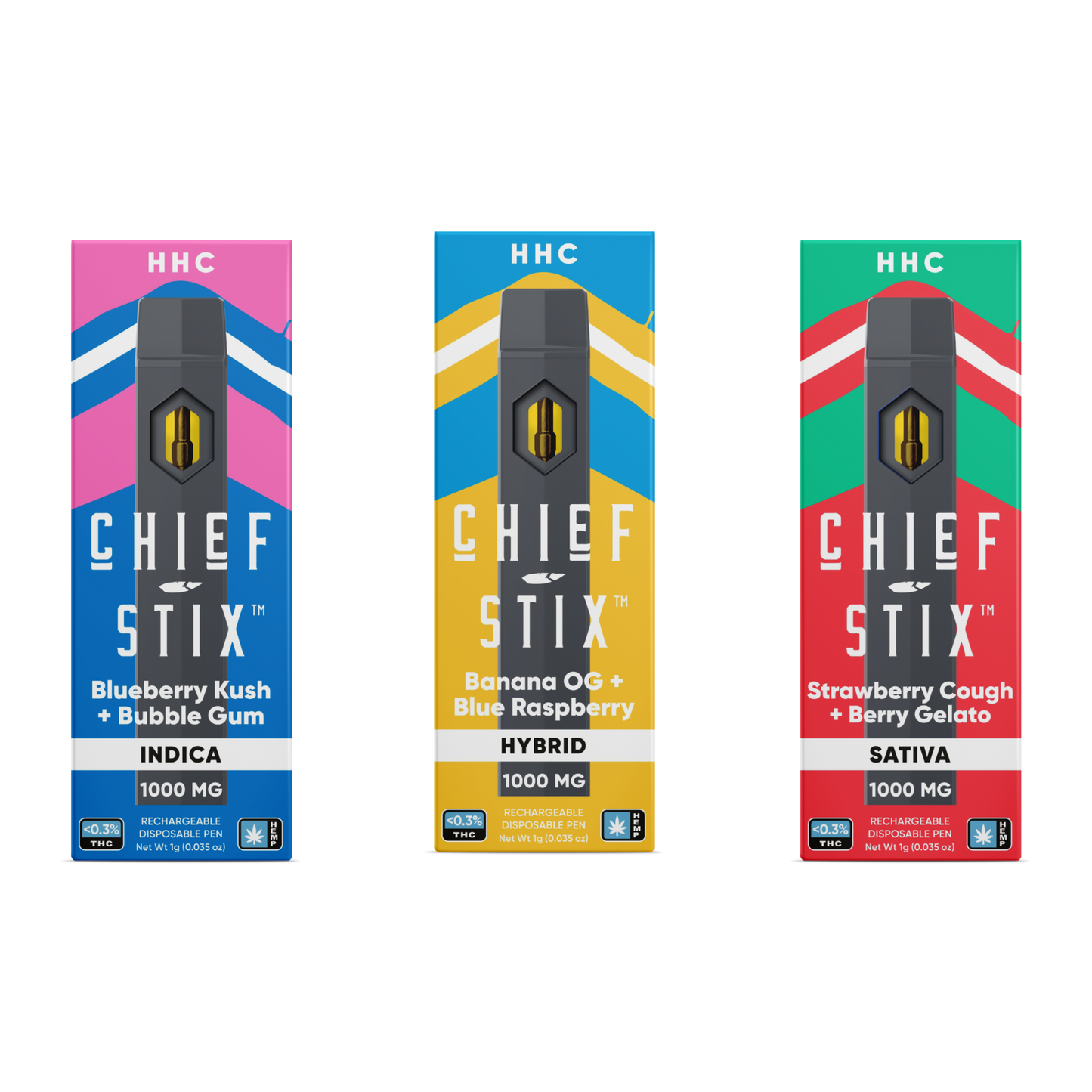 Chief Stix HHC 1g Disposable Vape - (Unit)