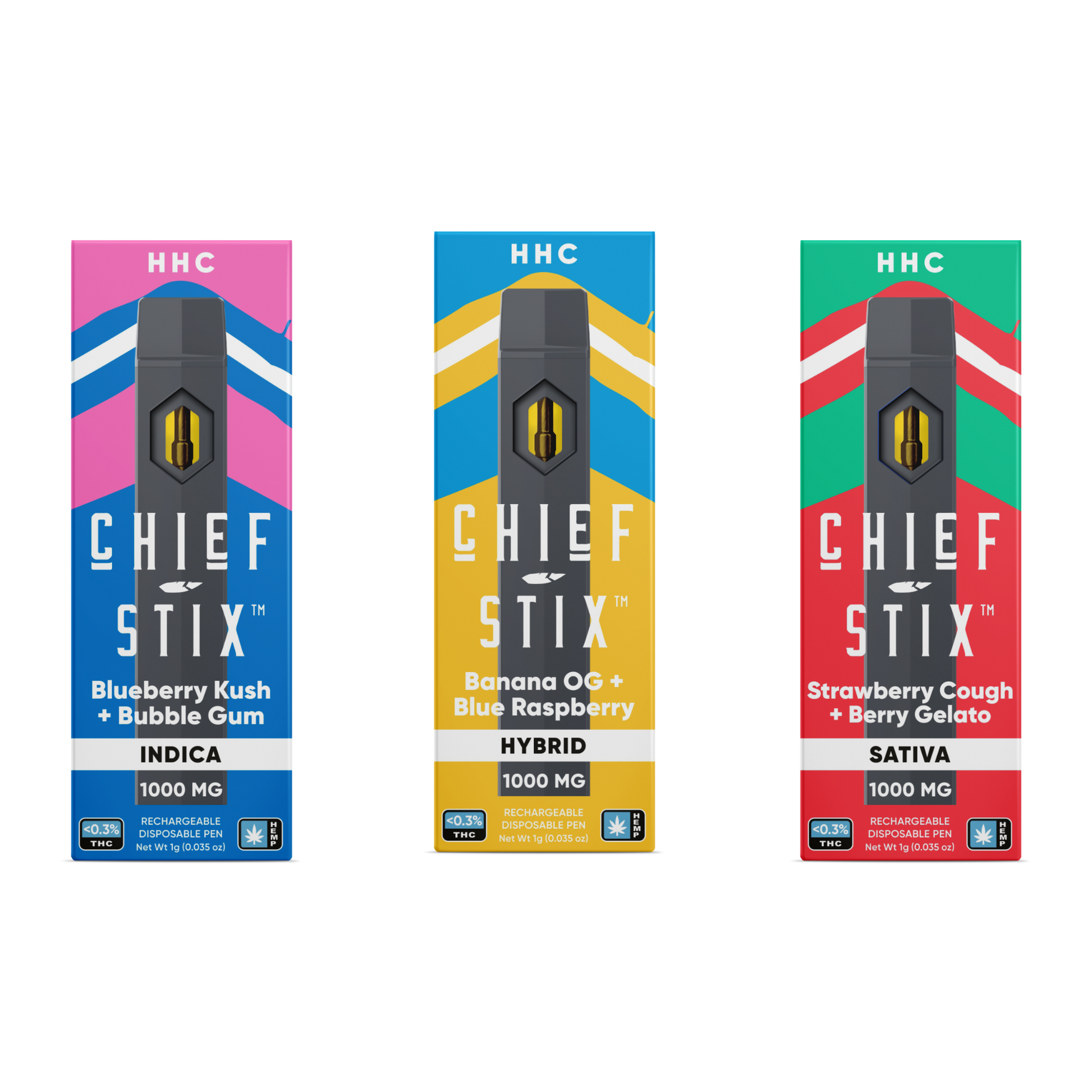 Chief Stix HHC 1g Disposable Vape - (Unit) - hhemp.co Wholesale 