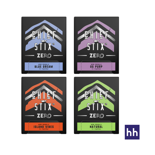 Chief Stix Zero - Zero THC 7ct 0.5g Prerolls