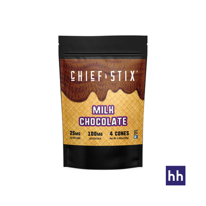 Chief Stix - 4ct Delta-9 Chocolate Cones