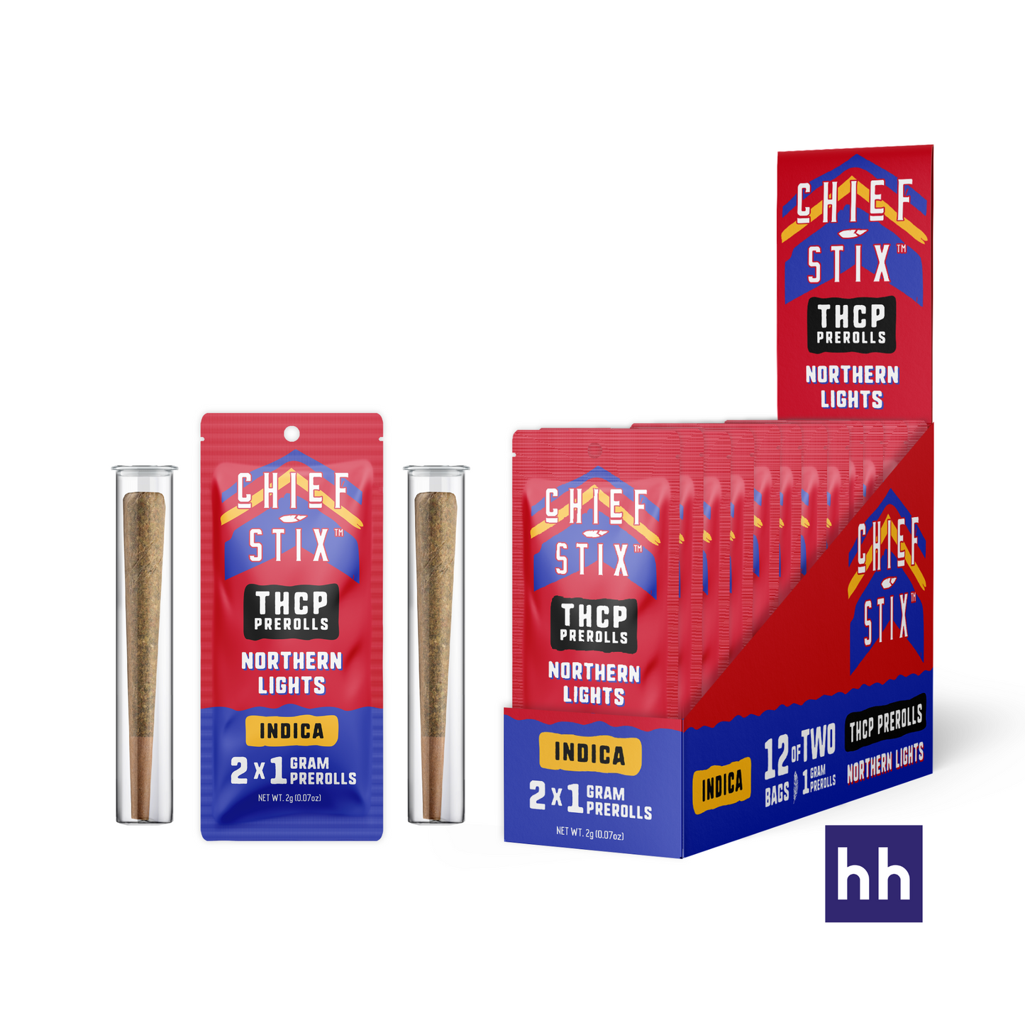 Chief Stix - THCp 2ct 1g Prerolls