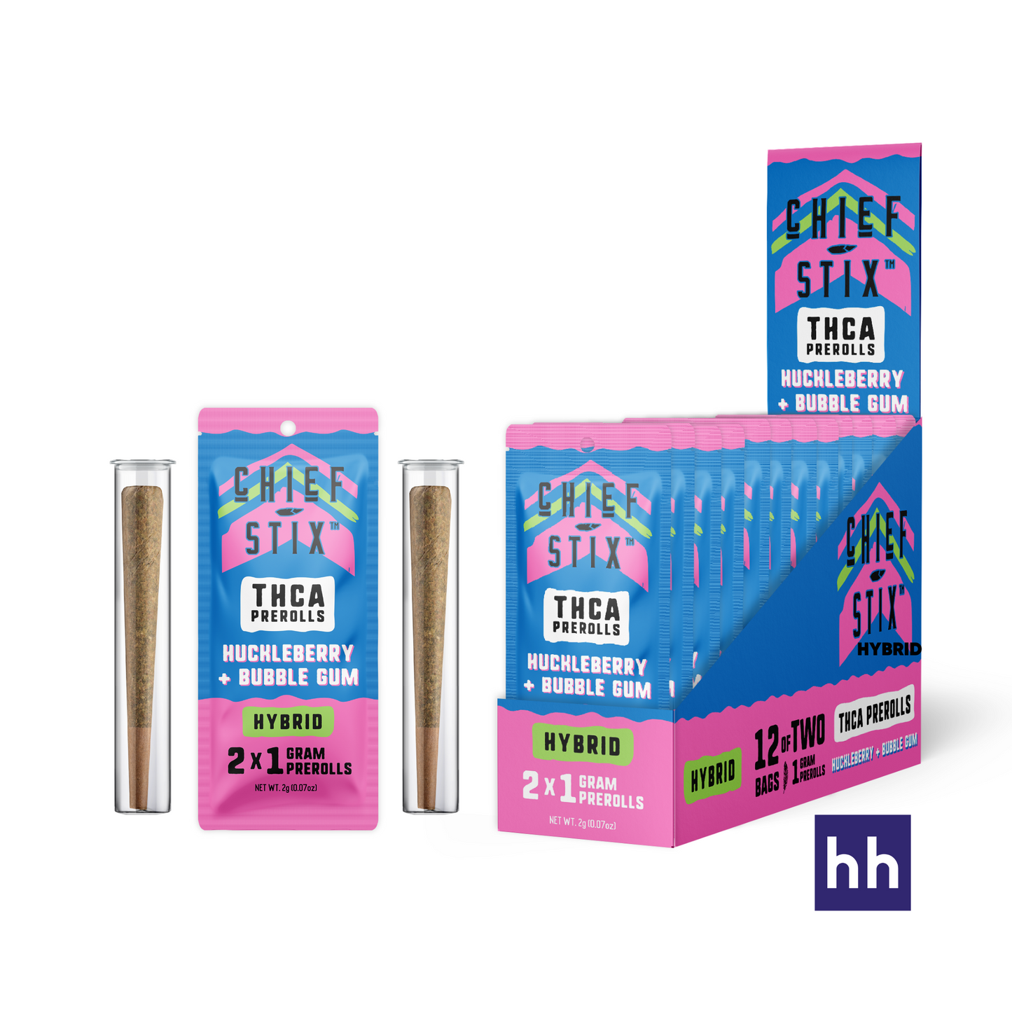 Chief Stix - THCa 2ct 1g Prerolls