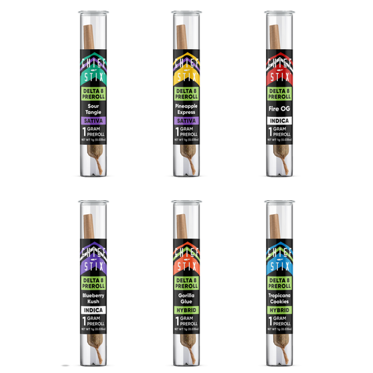 Chief Stix Delta 8 1g Prerolls - (Unit) - hhemp.co Wholesale 
