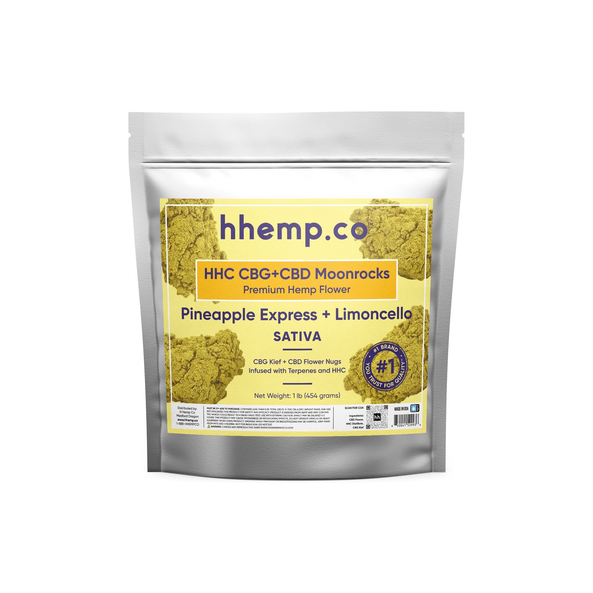HHC CBG+CBD Moonrocks Flower 1lb, 1/2lb, 1/4lb