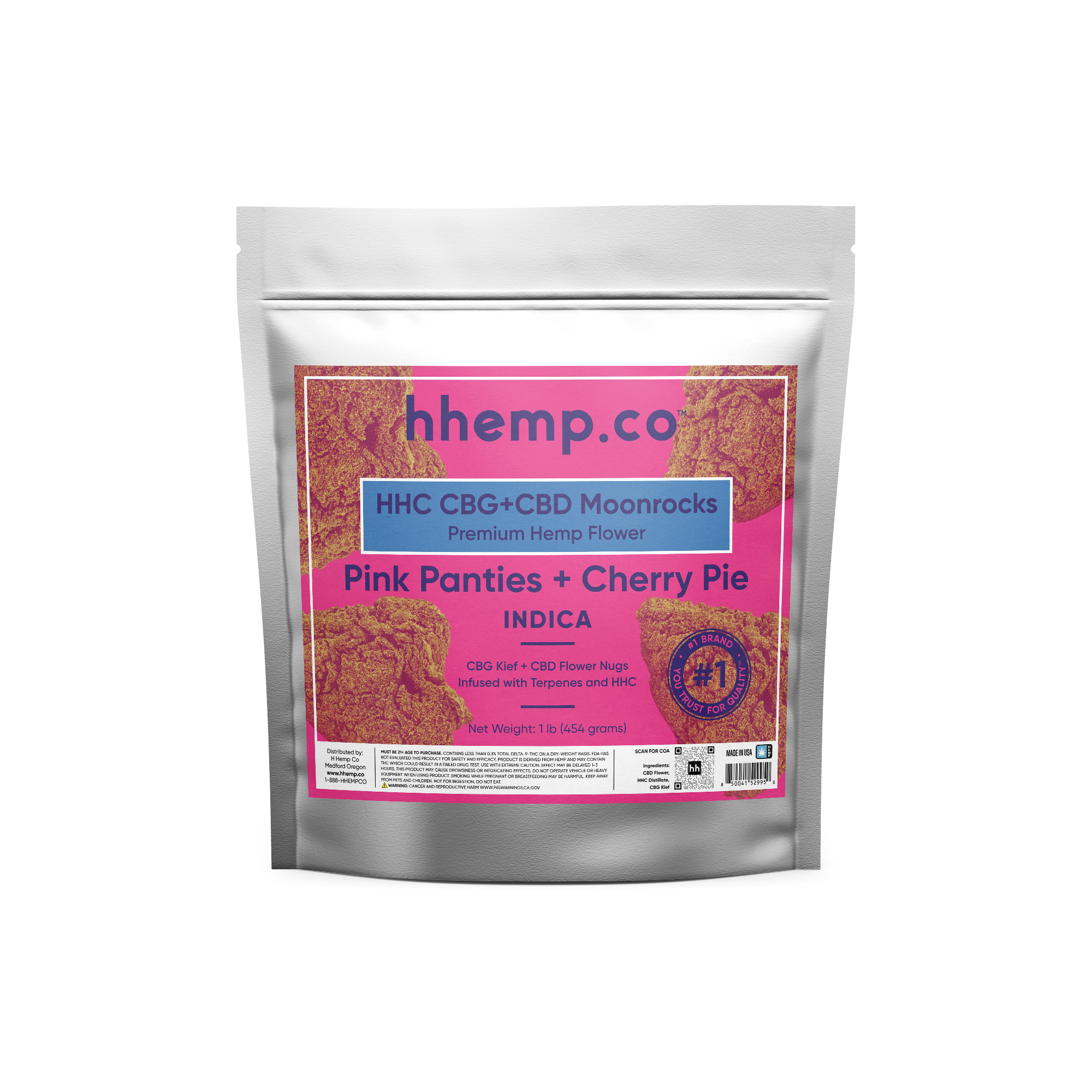 HHC CBG+CBD Moonrocks Flower 1lb, 1/2lb, 1/4lb