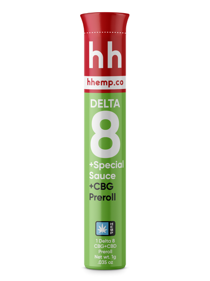 hhemp.co Delta 8 Infused 1g Preroll - (Unit) - hhemp.co Wholesale 