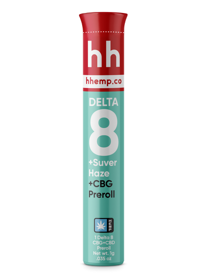 hhemp.co Delta 8 Infused 1g Preroll - (Unit)