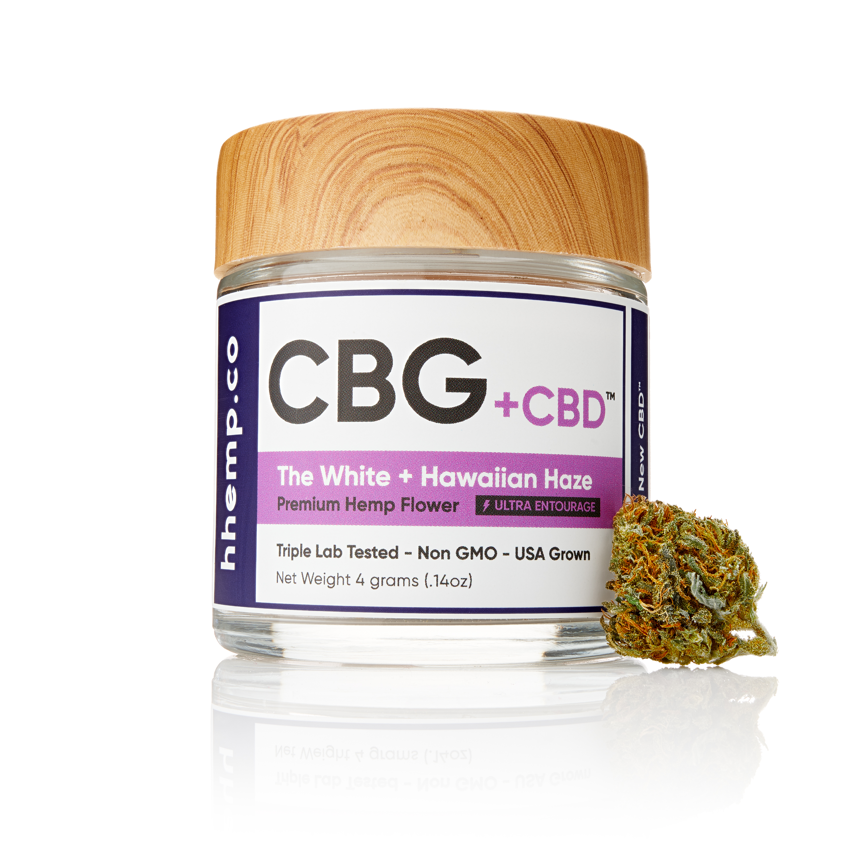 CBG+CBD 4g Flower Jar - Unit