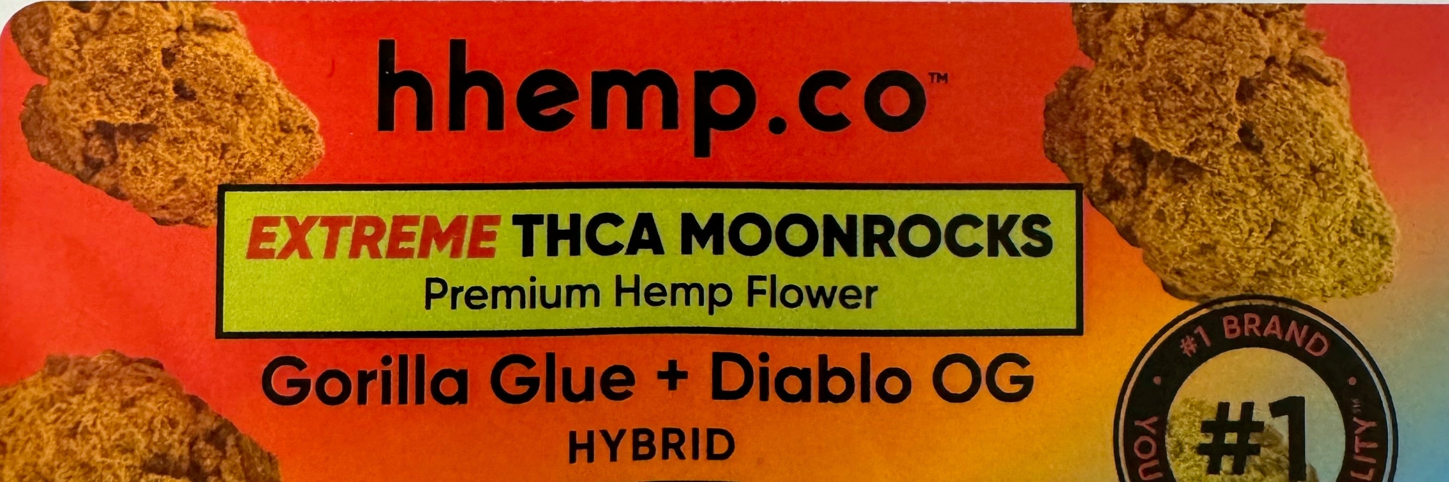 Extreme THCA Moonrocks Hemp Flower 1/4, 1/2, 1lb - Unit