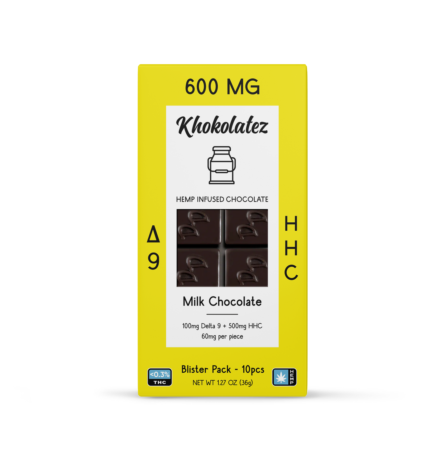 Khokolatez Delta 9 + HHC Chocolates - Box