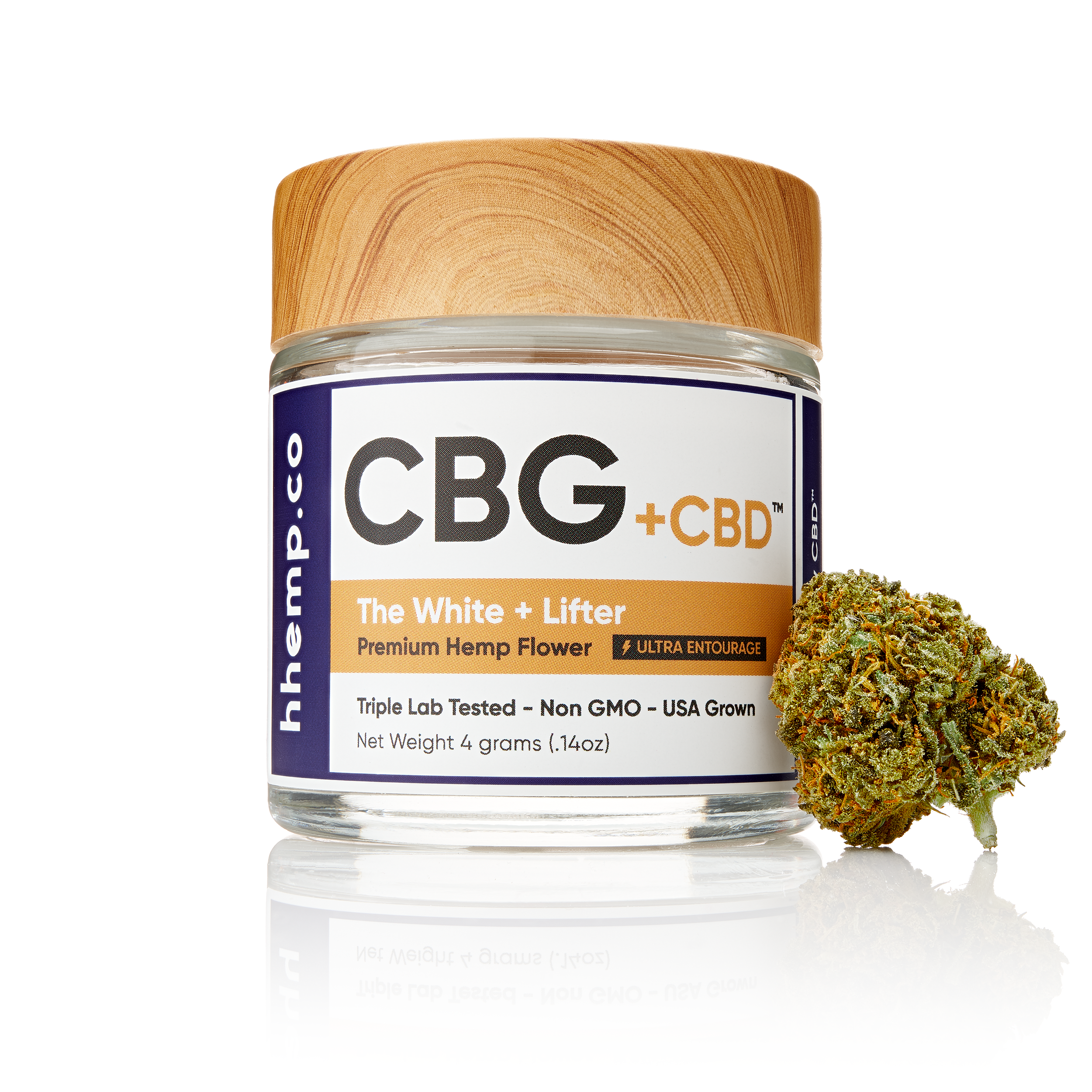 CBG+CBD 4g Flower Jar - Unit