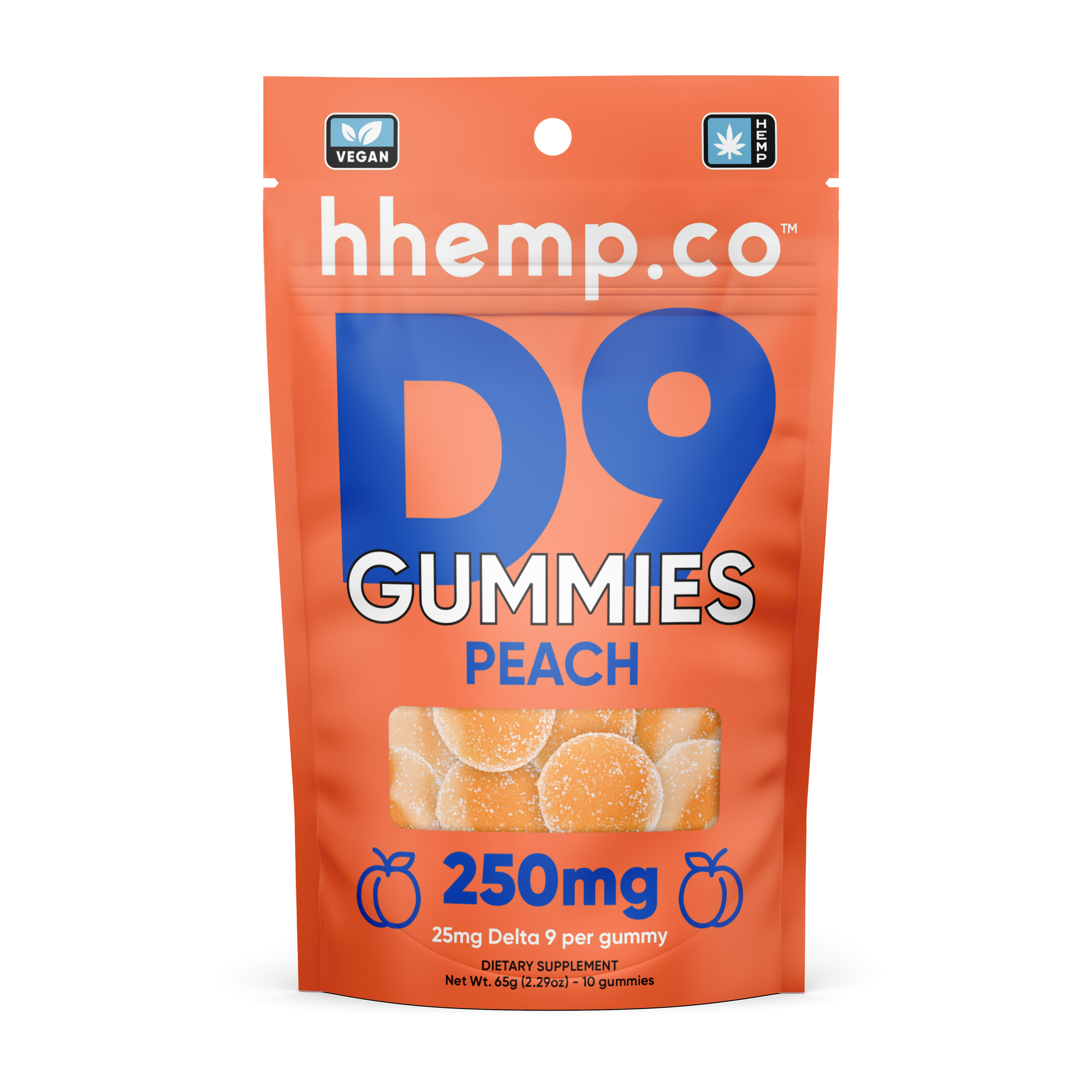 Delta9 Gummies 250mg 10/PK - Unit