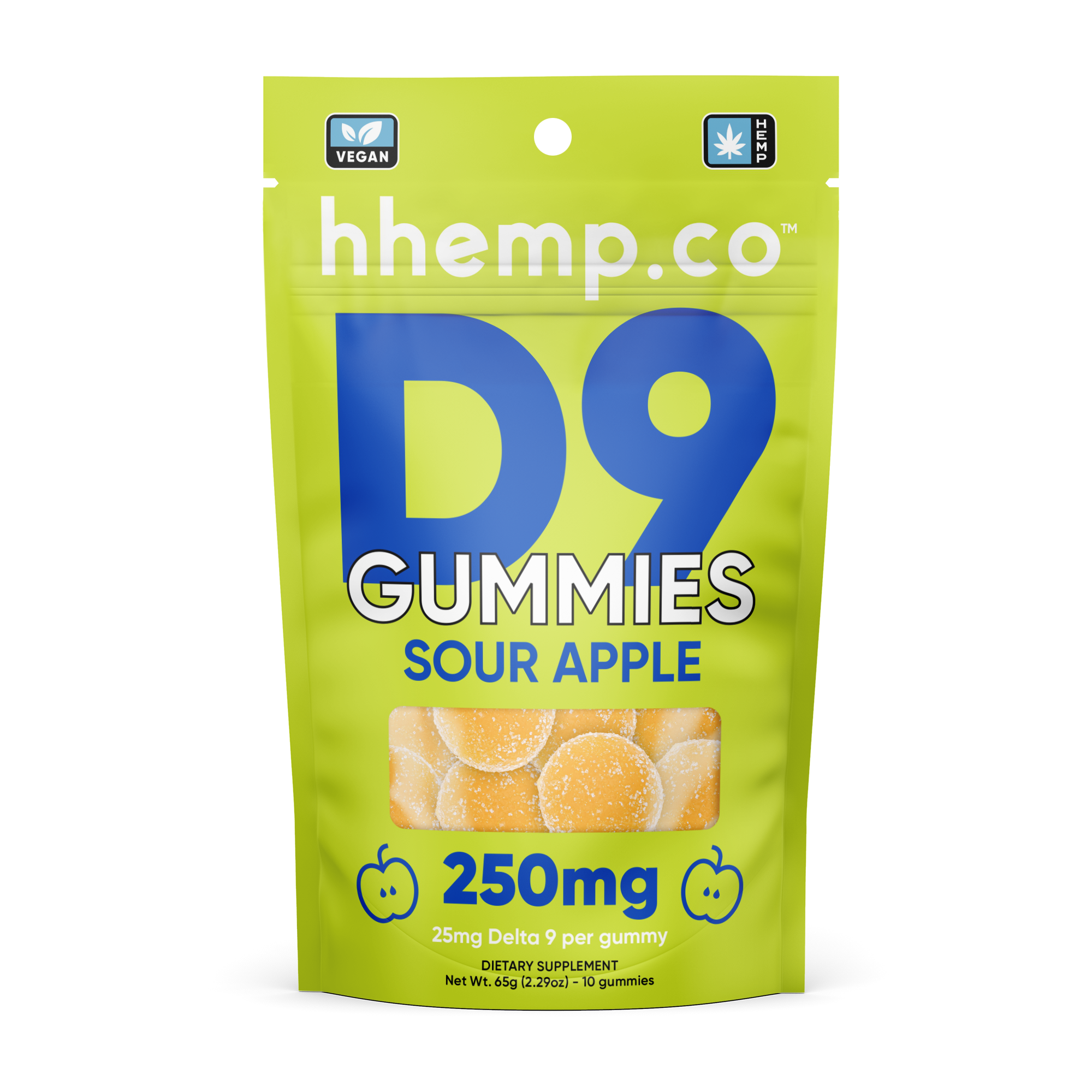 Delta9 Gummies 250mg 10/PK - Unit