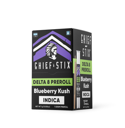 Chief Stix Delta 8 1g Prerolls - (50ct Box)
