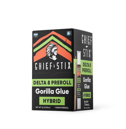 Chief Stix Delta 8 1g Prerolls - (50ct Box)