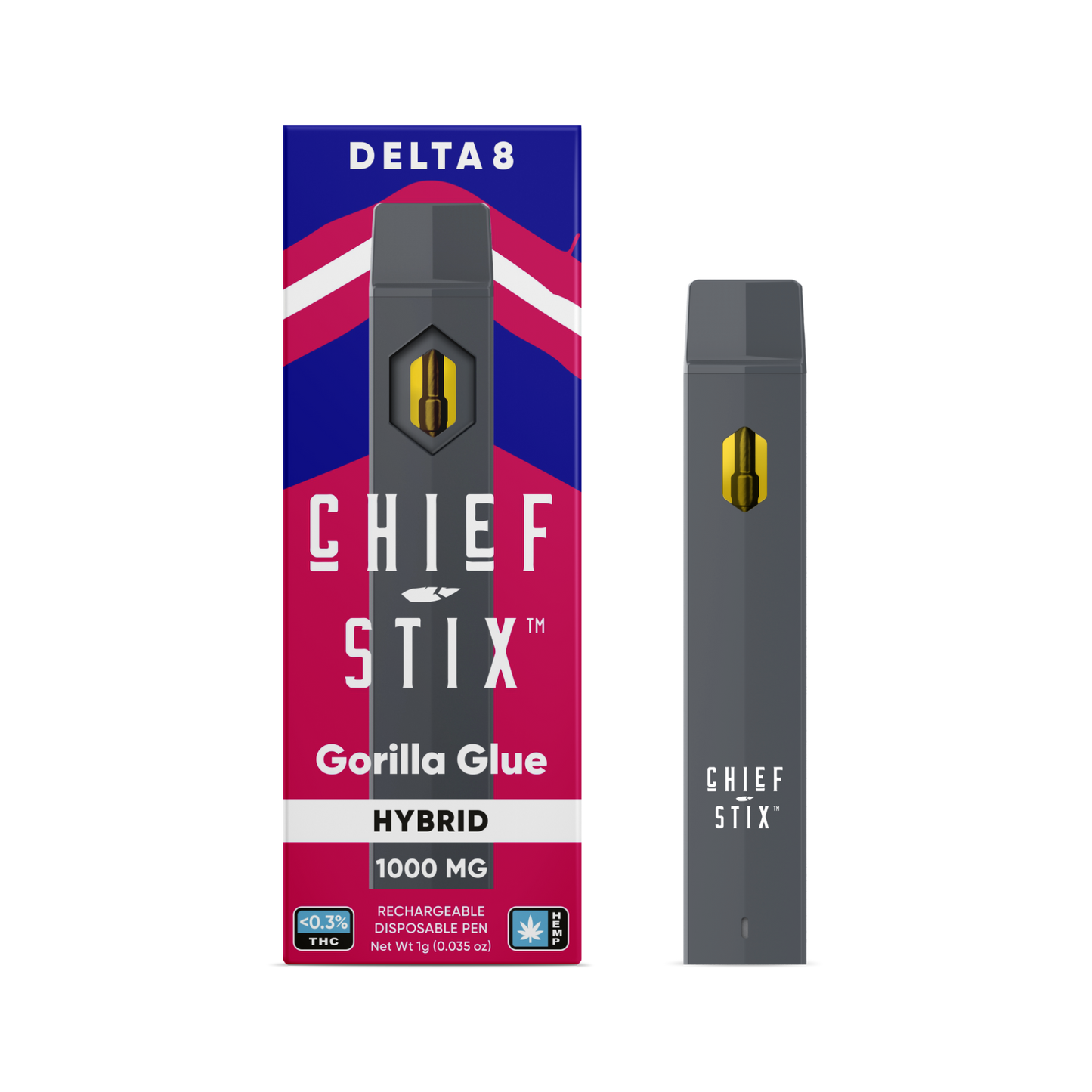 Chief Stix Delta 8 1g Disposable Vape - (Unit)