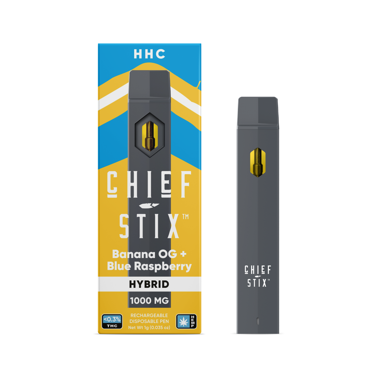 Chief Stix HHC 1g Disposable Vape - (Unit)