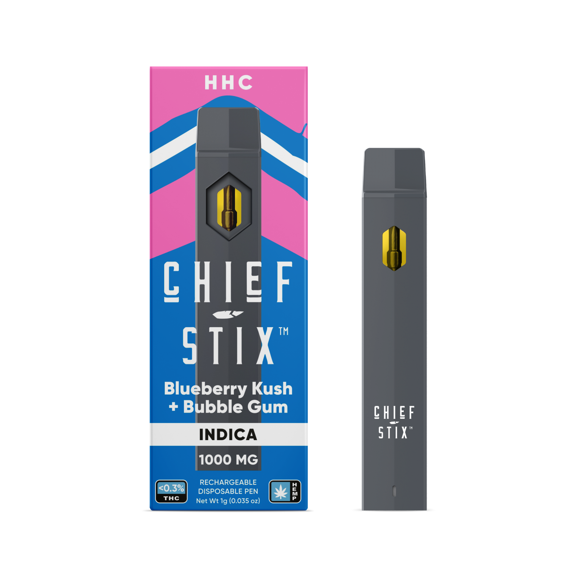 Chief Stix HHC 1g Disposable Vape - (Unit) - hhemp.co Wholesale 