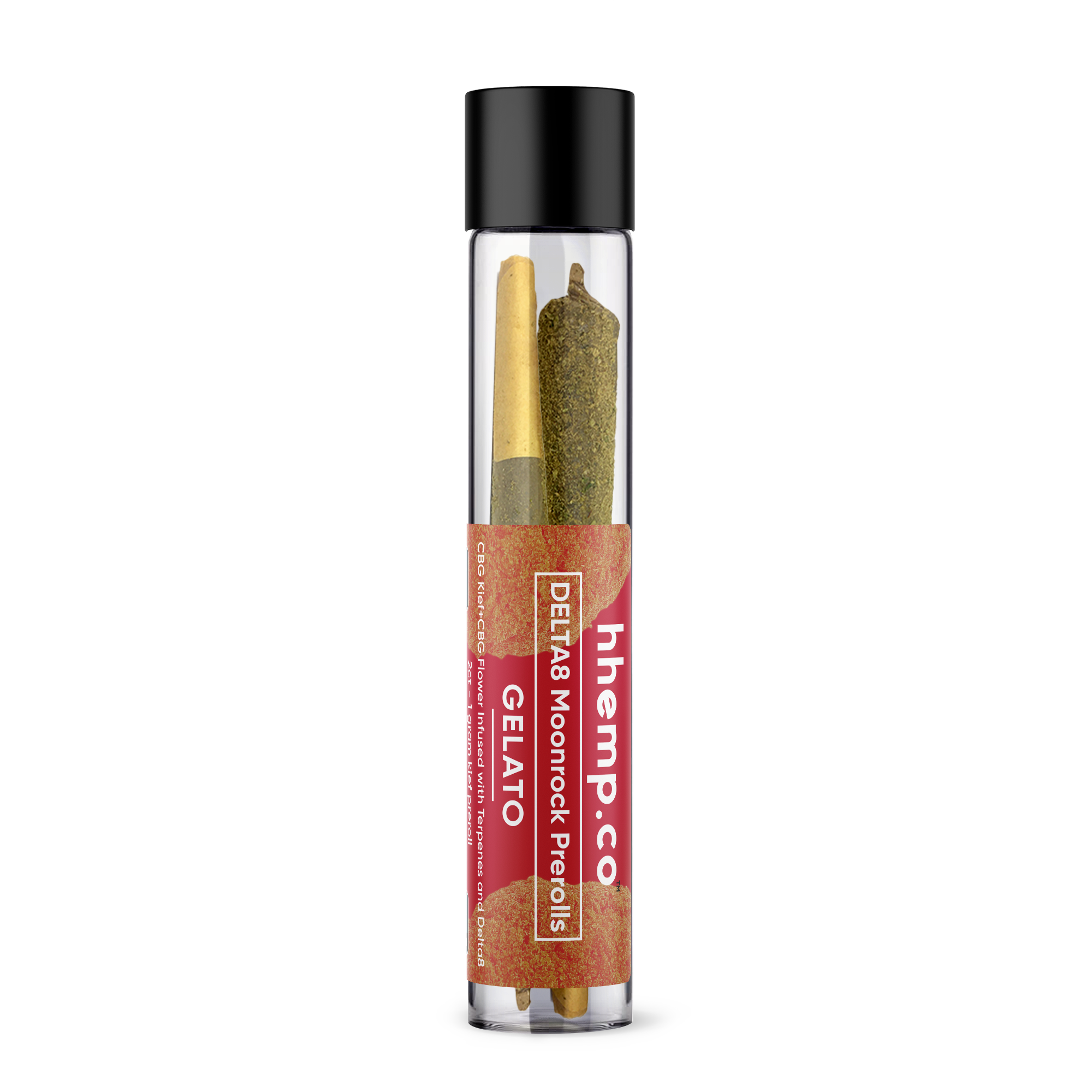 Delta8 CBG+CBD 2ct Moonrock Prerolls - Unit